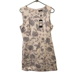 Tommy Hilfiger Women's Dress Pink Paisley Sleeveless Sz 10  NWT - 95% Polyester